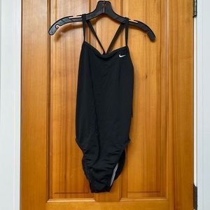 Nike Black onepiece race swimsuit